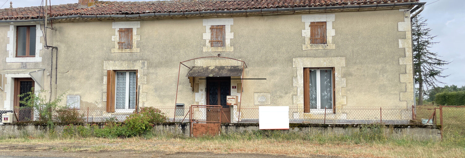 Maison 3 Pièces 87 m² à vendre à Alloue (16490)