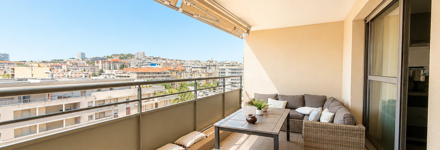 Appartement 4 Pièces 87 m² à louer à Marseille 8 (13008)