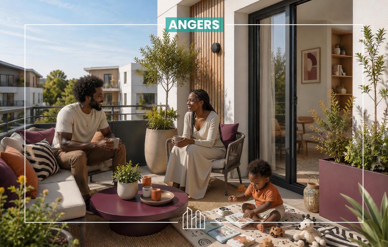 Angers Appartement neuf 3 pièces 66 m²