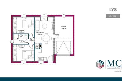 Maison 5 pièces 303700 €