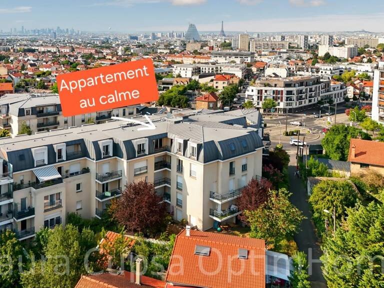 CHATILLON T6 ANDRE MALRAUX - 7 MIN METRO L13 - 4P DERNIER ETAGE - CALME - VUE DEGAGEE - 79,40 M² CARREZ - 82,3 M² AU SOL - 5 MIN CENTRE VILLE - RESIDENCE DE STANDING - ASCENSEUR - CAVE- DOUBLE PARKING — photo 1