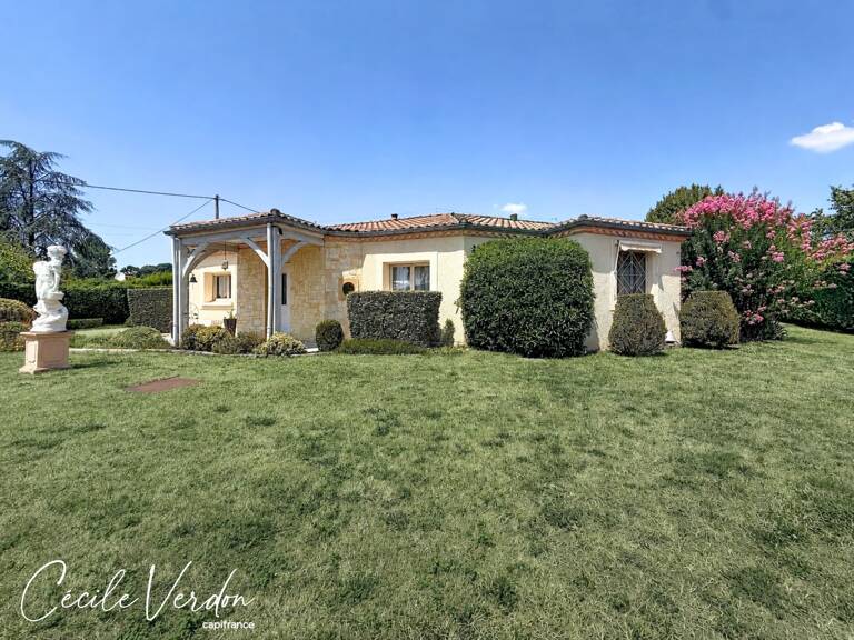 Plain-pied 145 m2, 4 chambres sur 2319 m2 de terrain à vendre 6 pièces BERGERAC (24) — photo 1