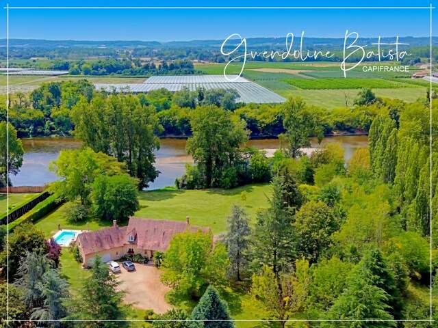 Propriété d'exception en bord de Dordogne – Un écrin de prestige aux portes de Bergerac — photo du bien