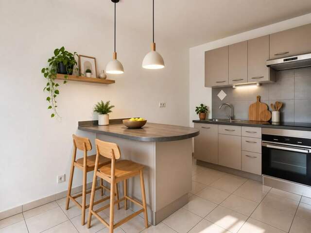 ROUSSET – Appartement T3 avec terrasse et garage sécurisé — photo du bien