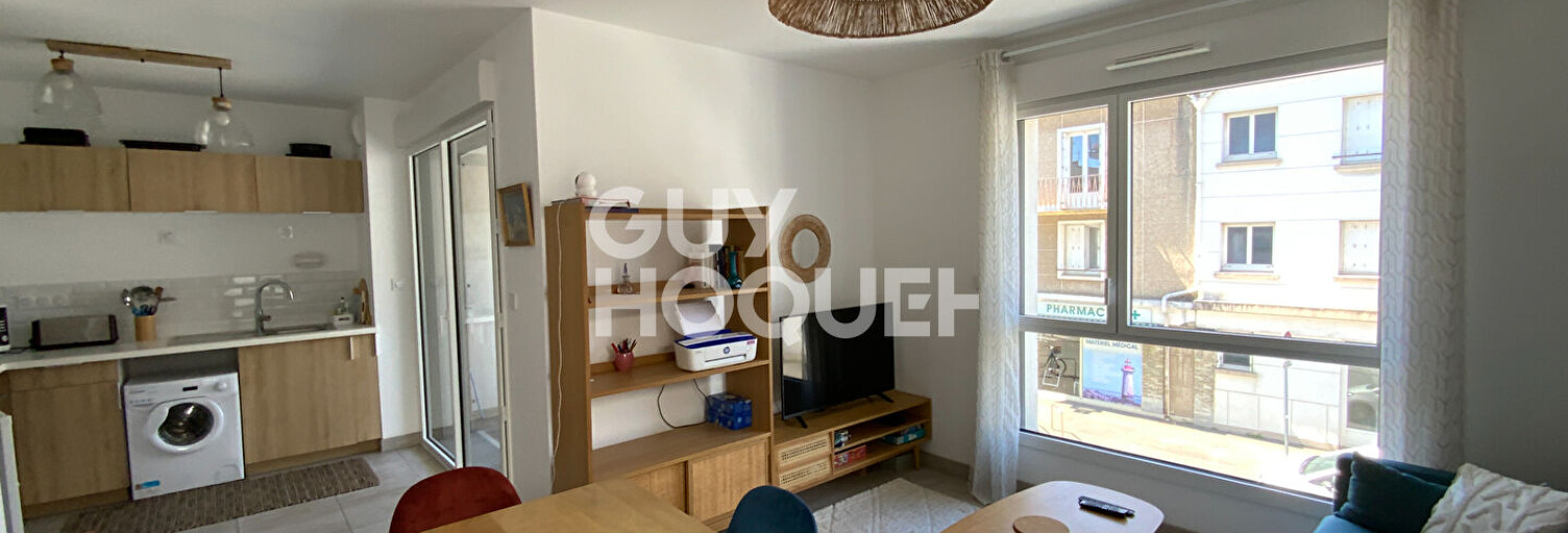 Appartement 2 Pièces 42 m² à vendre à Saint-Nazaire (44600)