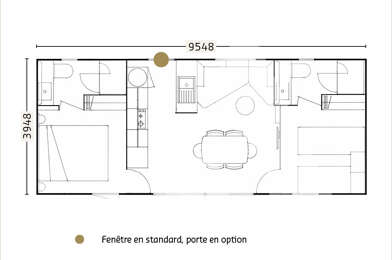 Maison 3 pièces 165000 €