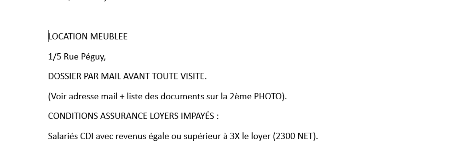 Appartement 1 Pièce 11 m² à louer à Paris 6 (75006)
