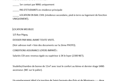 Appartement 1 pièces 785 €