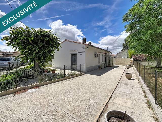 MAISON 3 CHAMBRES AVEC GARAGE, ATELIER ET JARDIN  BRAM — photo du bien