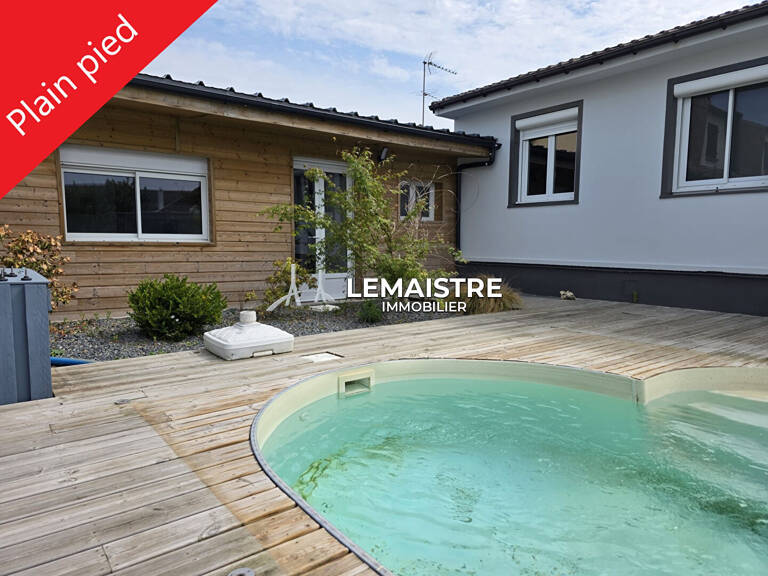 Maison à vendre - Le Havre Dollemard - Plain-pied - 100 m² - 2 chambres - Piscine — photo 1