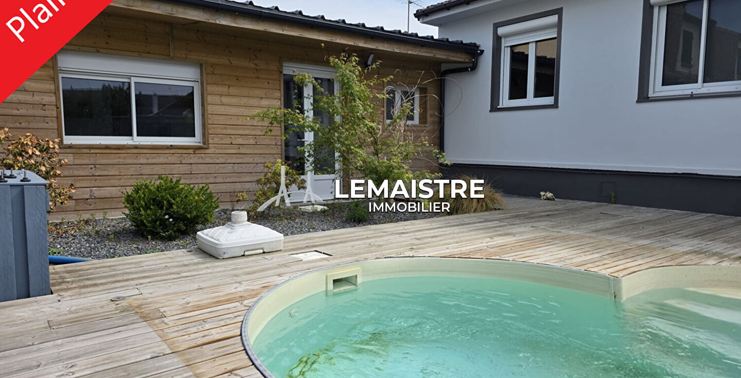 Maison à vendre - Le Havre Dollemard - Plain-pied - 100 m² - 2 chambres - Piscine — photo 1