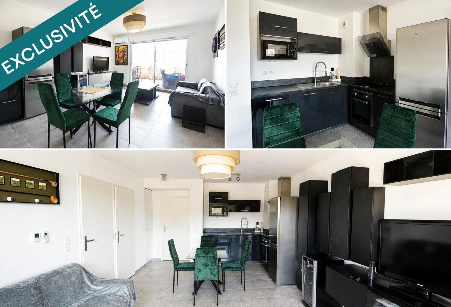 Appartement T2 avec terrasse et stationnement privatif sécurisé — photo 1