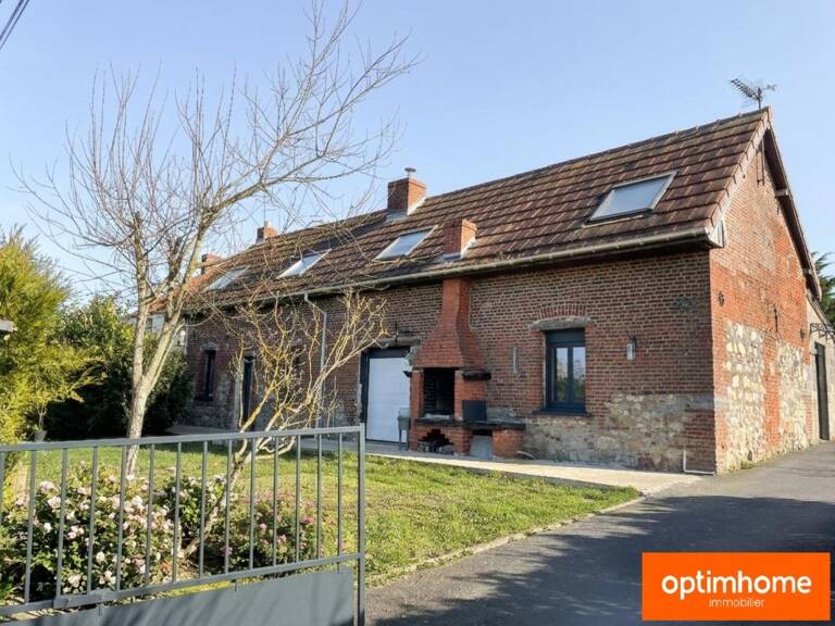 Maison longère 4 chambres à vendre à Bavay – Secteur calme – Cuisine récente – Jardin – Stationnement — photo 1