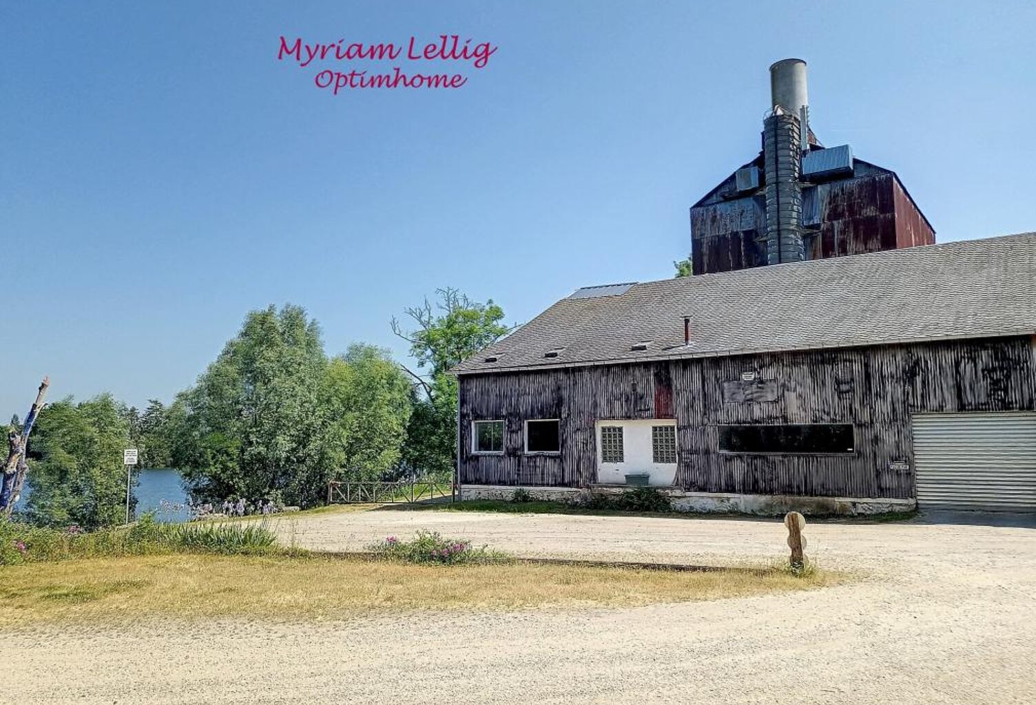 *INSOLITE* LOCAUX avec ATELIER, HABITATION, SILO A GRAIN proche Vernon (27) — photo 1