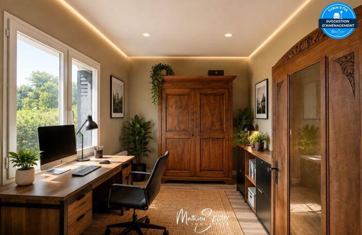 LENTILLY - Petite maison sur grand terrain avec vue — photo 4