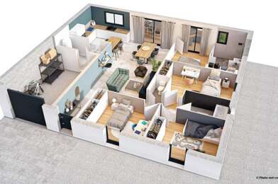 Maison 6 pièces 166783 €