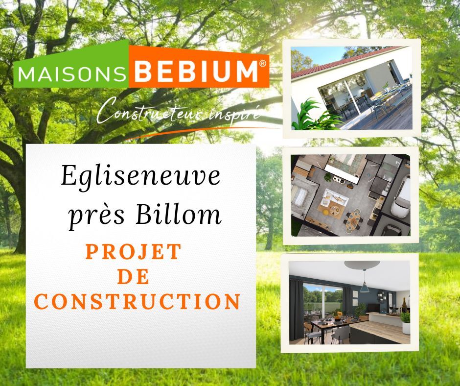 Terrain à bâtir de 805 m² à EGLISENEUVE-PRES-BILLOM (63)