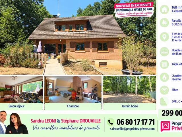 PROCHE MAINTENON CHARMANTE MAISON FAMILIALE de 160 m2, 4 chambres — photo du bien