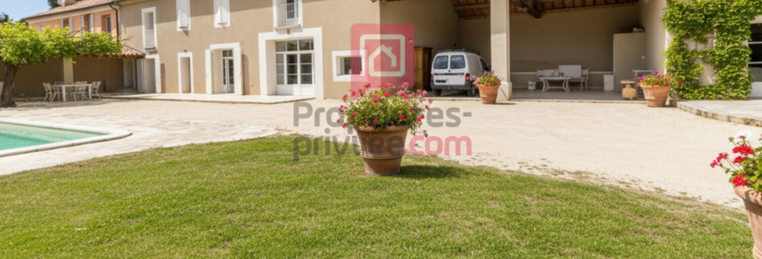 Maison 10 Pièces 450 m² à vendre à Jonquières (84150)