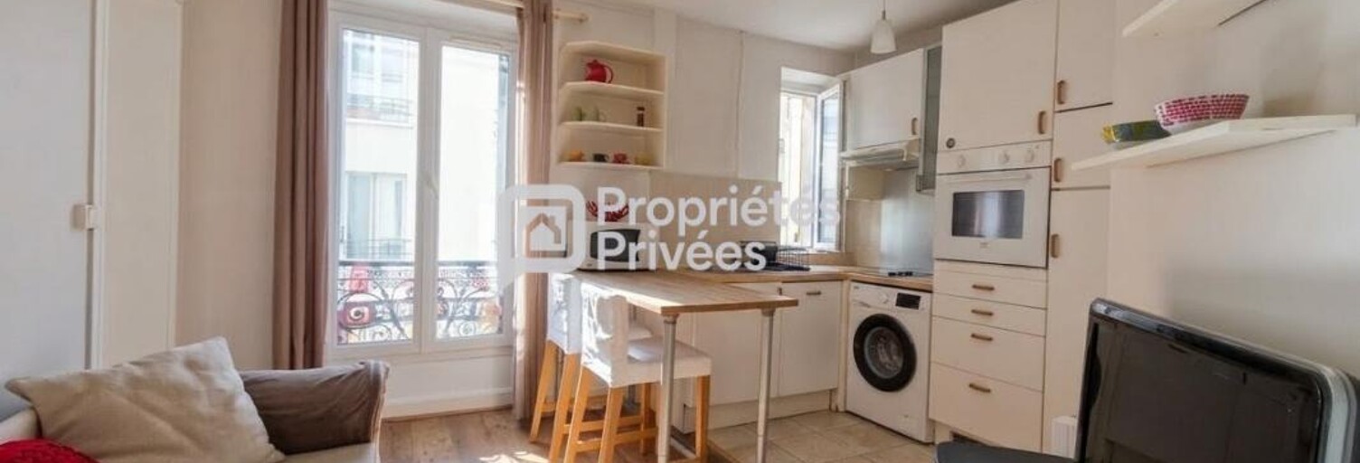 Appartement 2 Pièces 29 m² à vendre à Paris 18 (75018)