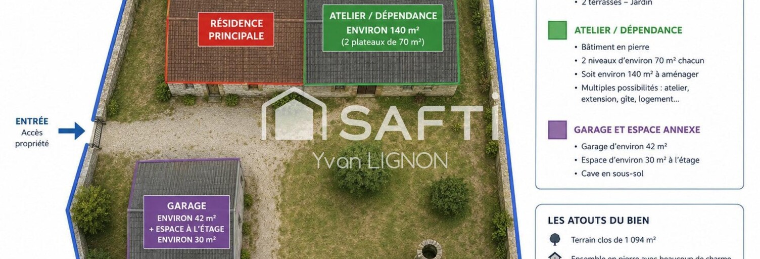 Maison 4 Pièces 109 m² à vendre à Saint-Lyphard (44410)