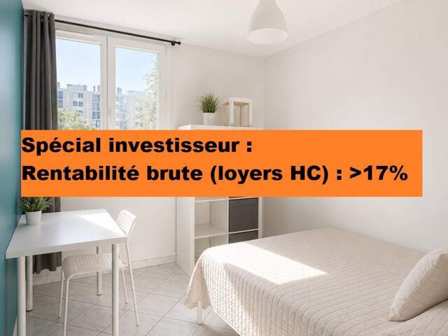 Spécial investisseur T5 5 chambres meublé pour colocation — photo du bien