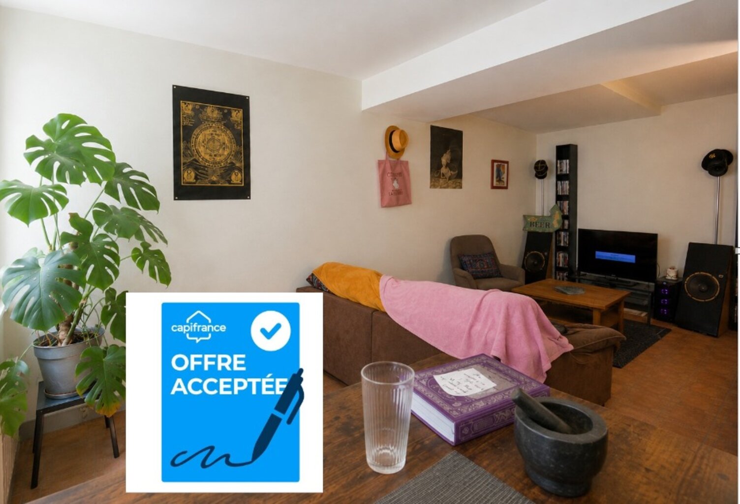 Appartement à vendre 2 pièces LYON 9EME ARRONDISSEMENT (69) - Quai de Scize - Front de Saône — photo 1