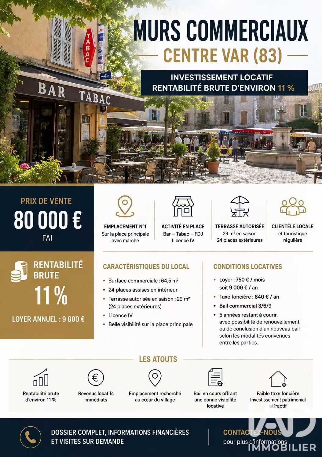 Agence immobilière de I@D FRANCE