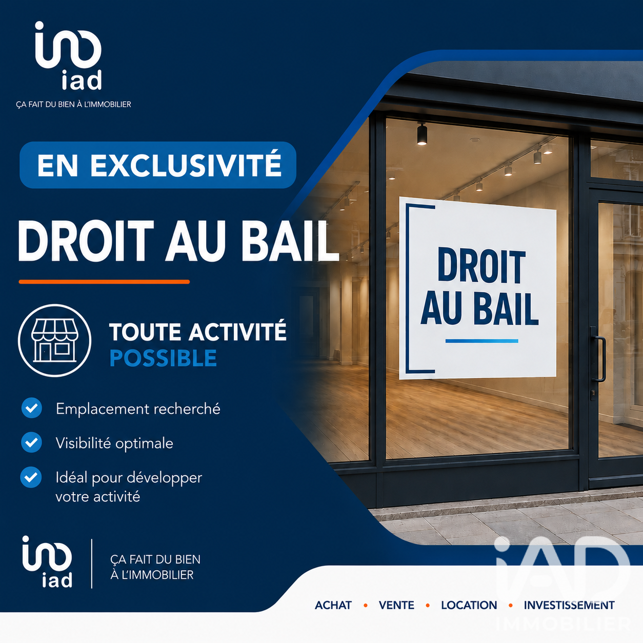 Agence immobilière de I@D FRANCE