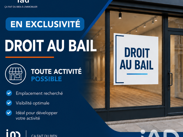 Vente Local commercial 35 m&sup2; — photo du bien