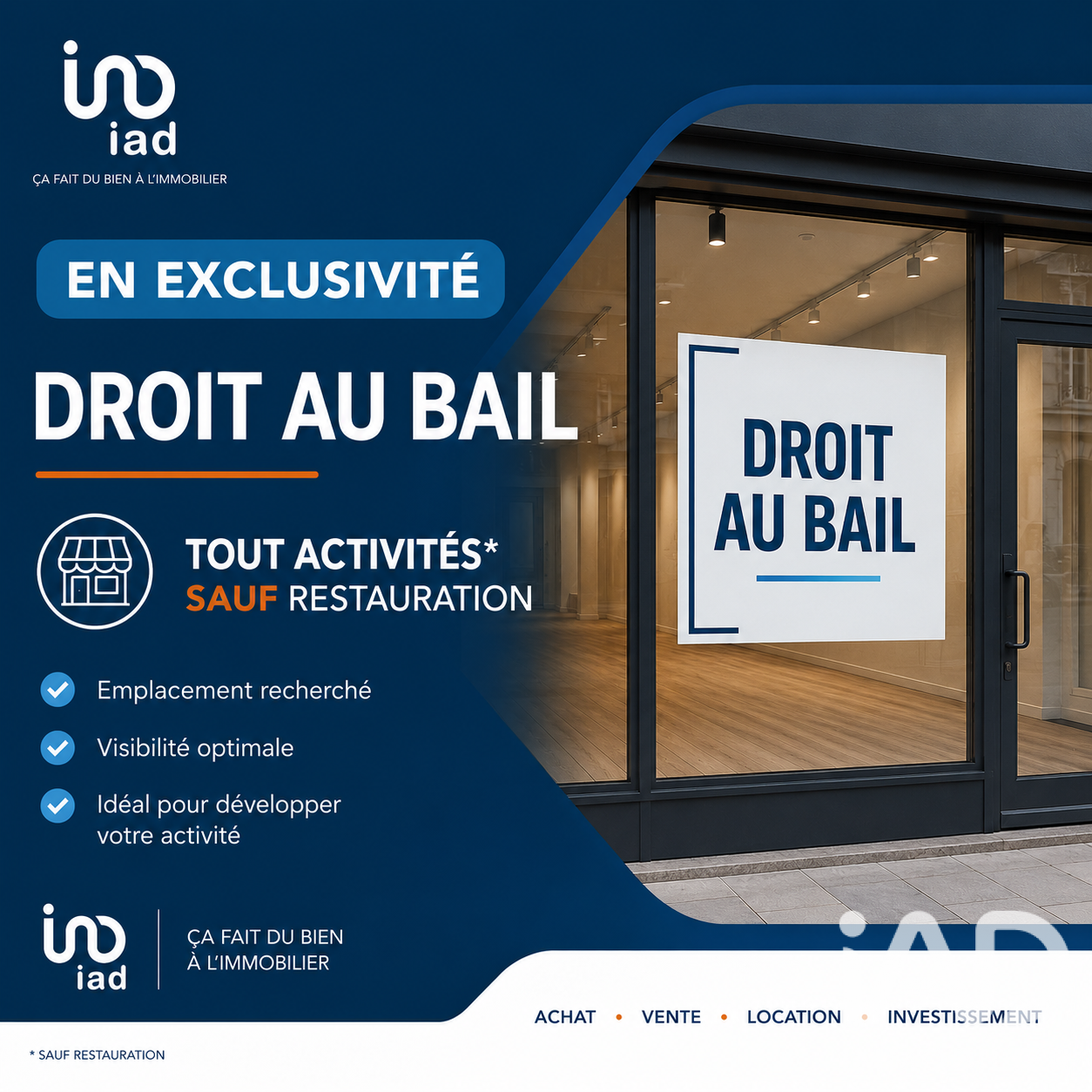Agence immobilière de I@D FRANCE