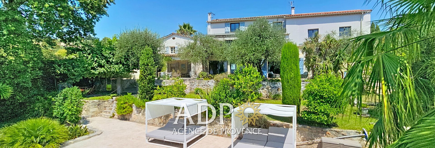 Maison 12 Pièces 370 m² à vendre à Grasse (06130)
