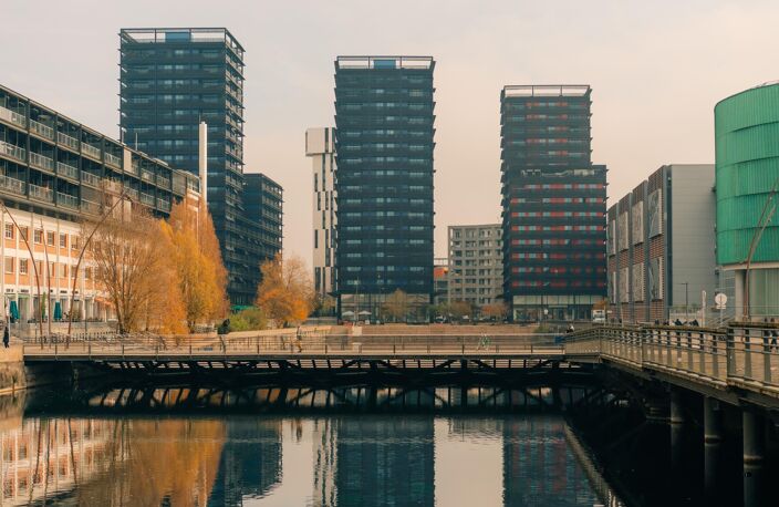 Superbe T3 neuf 62 m² – Vue Bassin Vauban – Quartier Deux-Rives Strasbourg — photo 2