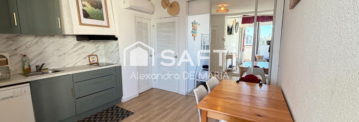 Appartement 2 Pièces 29 m² à vendre à Le Barcarès (66420)