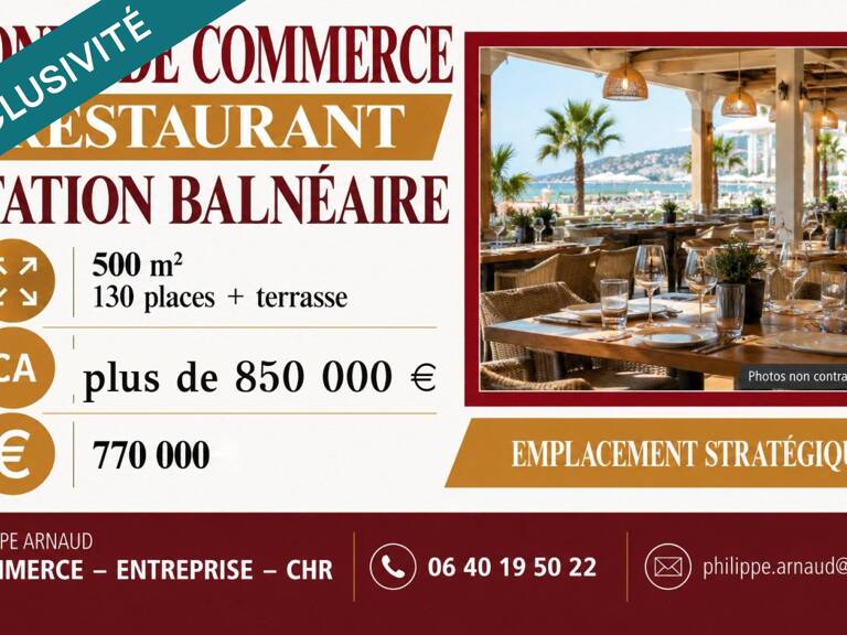 Restaurant  Emplacement exceptionnel à Saint-Jean-de-Monts — photo 1
