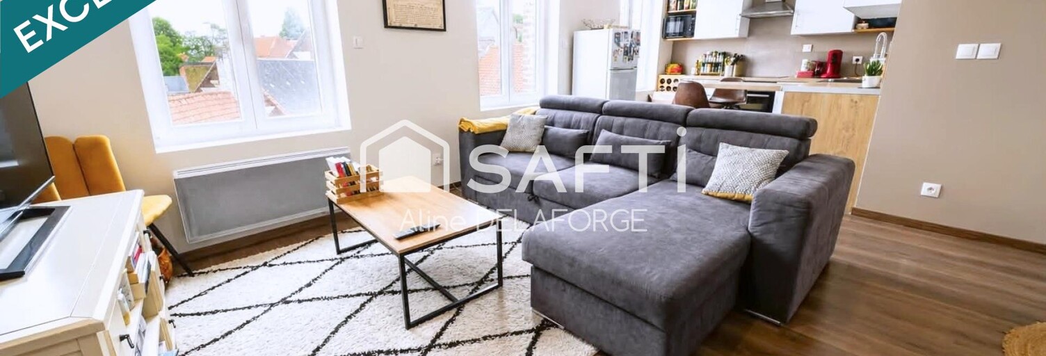 Appartement 2 Pièces 49 m² à vendre à Aubigny-en-Artois (62690)