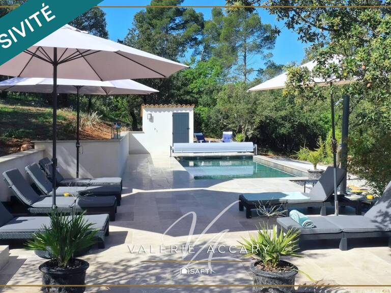 FLASSANS-SUR-ISSOLE : Maison de plain-pied de 110 m² sur un terrain de 3163 m² avec 3 chambres, piscine... — photo 1