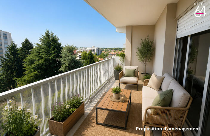 Pau 3 pièce(s) 73.45 m2 garage+ stationnement+ terrasse — photo 3