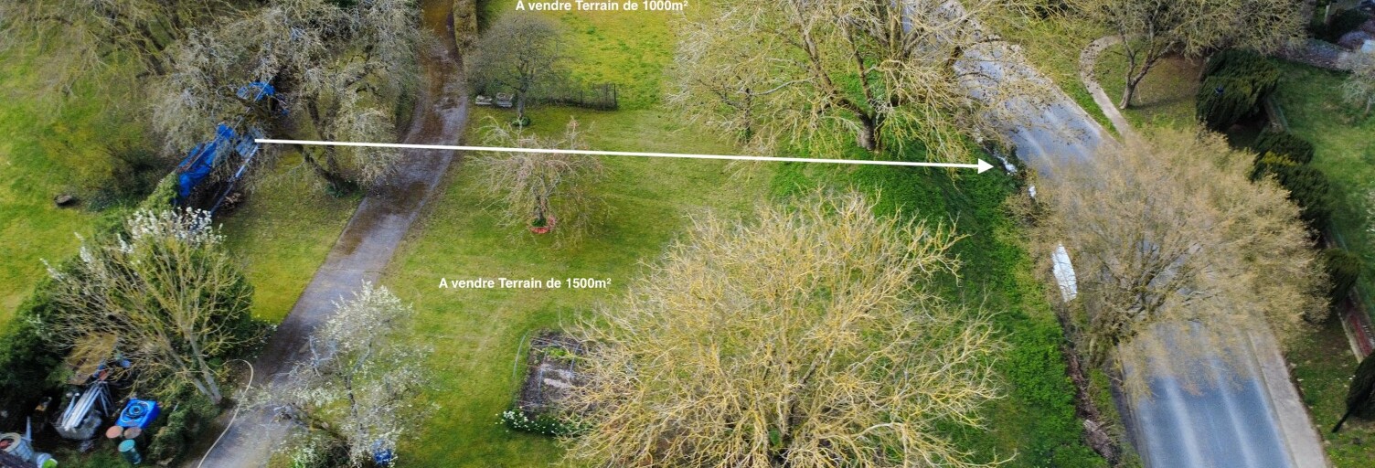 Terrain  1000 m² à vendre à Nourard-le-Franc (60130)