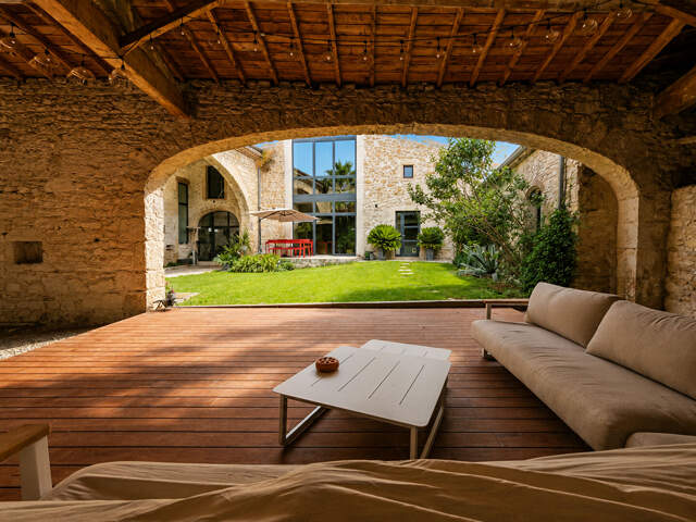 Propriété d'exception - Ancien corps de ferme réinventé en demeure contemporaine confidentielle — photo du bien
