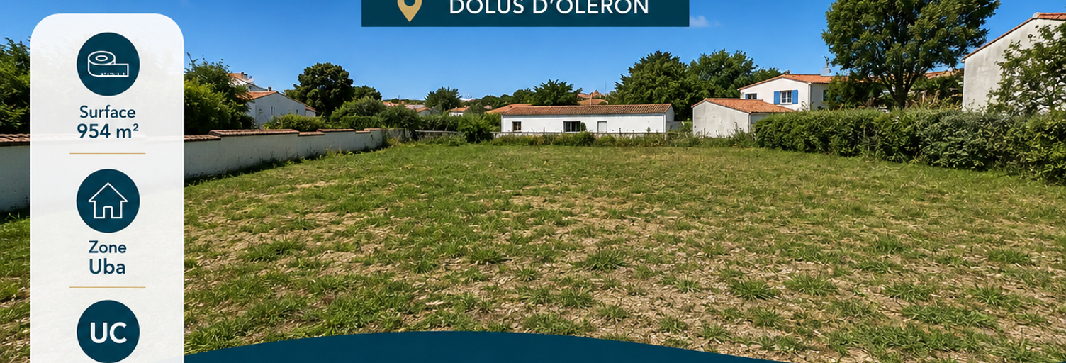 Terrain  954 m² à vendre à Dolus-d'Oléron (17550)