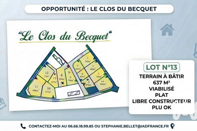 Terrain  54900 €