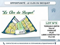 Vente Terrain à bâtir 704 m&sup2; — photo 2