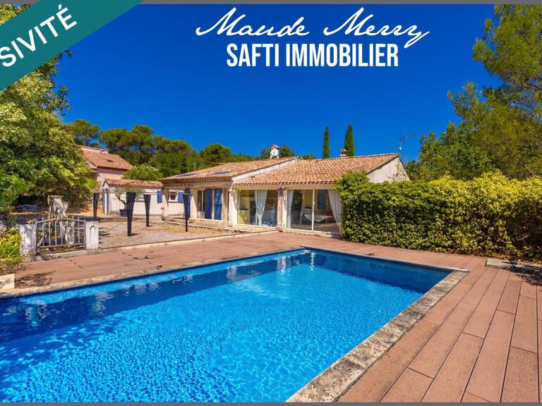 Villa individuelle de plain-pied de 115 m2 - 2 chambres + un bureau - studio indépendant (à terminer) de 23 m2 - garage indépendant de 15 m2 - piscine et terrain de 1000 m2 plat et clôturé — photo 1
