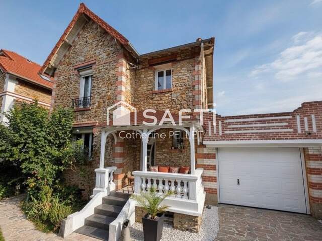 Maison meulière de caractère avec jardin, jacuzzi et combles aménageables — photo du bien