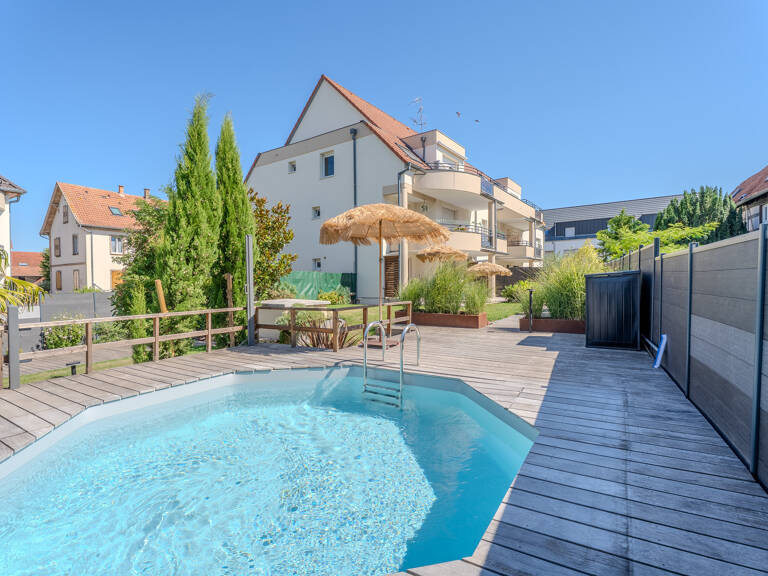 OBERSCHAEFFOLSHEIM   RARE T4 REZ-DE-JARDIN AVEC PISCINE, JAR — photo 1