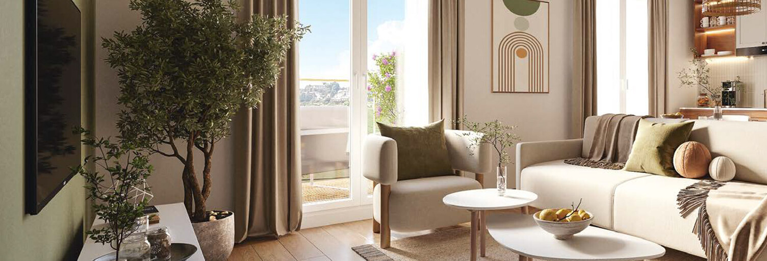 Appartement neuf T2, T3, T5 Pièce 43 à 98 m² à vendre à Champs-sur-Marne (77420)