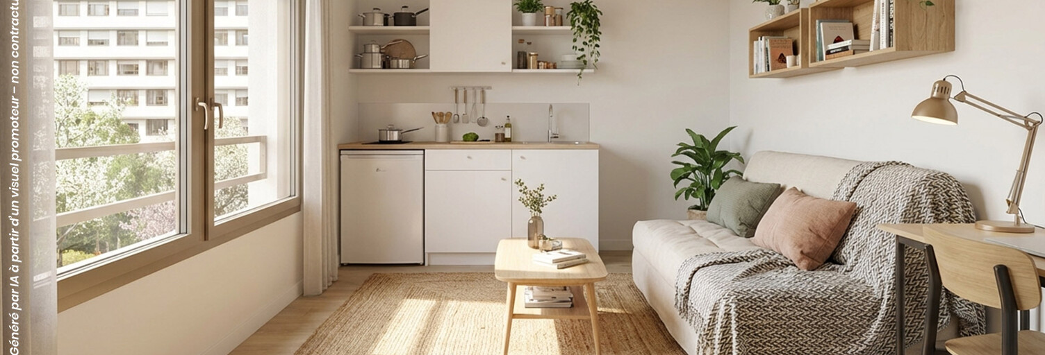 Appartement neuf T1, T2 Pièce 19 à 38 m² à vendre à Thiais (94320)