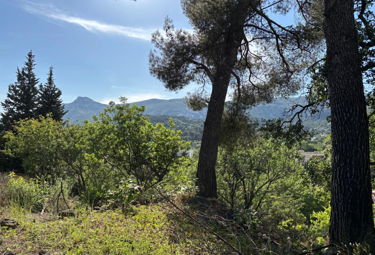 ROQUEVAIRE Terrain à bâtir 1311 m² fort potentiel — photo 1