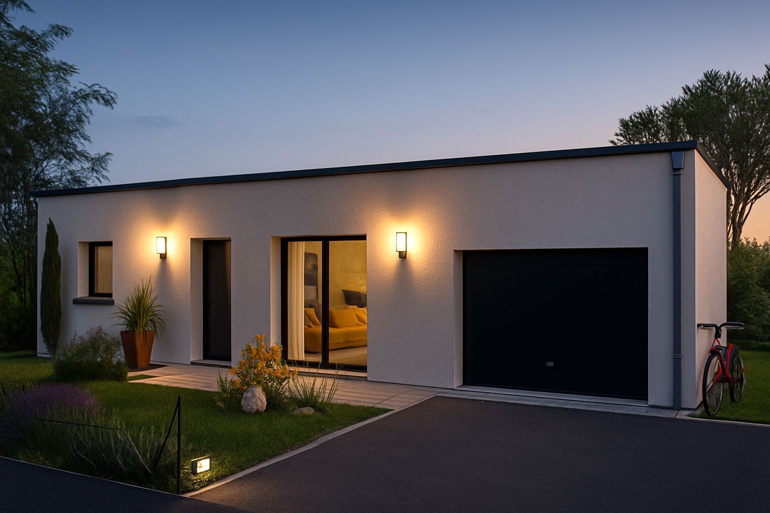 Projet de construction d'une maison 75 m² avec terrain à MELGVEN (29)